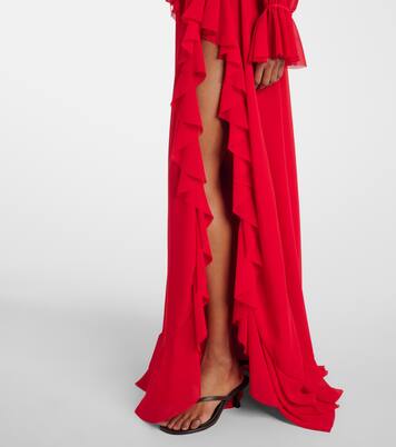 Abito lungo Bellen con volant | Bananhot