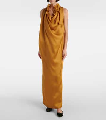 Charlotte calf hair ballet flats | Khaite