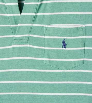 Polo rayé en coton et lin | Polo Ralph Lauren Kids