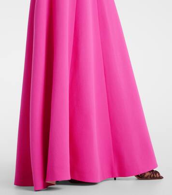 Robe longue Malinda en crêpe de laine | Emilia Wickstead