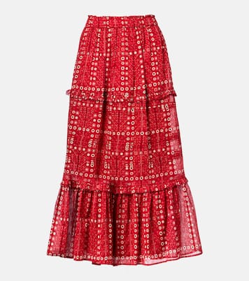 Diya printed cotton maxi skirt | Marant Etoile