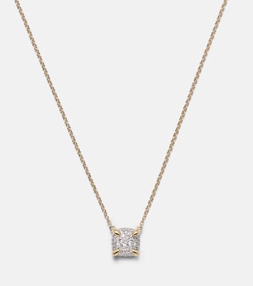 Petite Chatelaine® 18kt gold necklace with diamonds | David Yurman