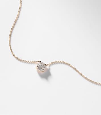 Petite Chatelaine® 18kt gold necklace with diamonds | David Yurman