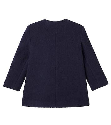 DG wool-blend bouclé coat | Dolce&Gabbana Kids