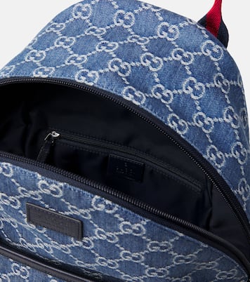 حقيبة ظهر من الدنيم GG | Gucci Kids