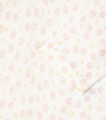 Baby Tilouana logo wool onesie | Bonpoint