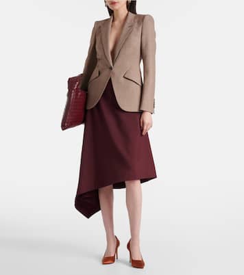 Gianvito 85 satin pumps | Gianvito Rossi