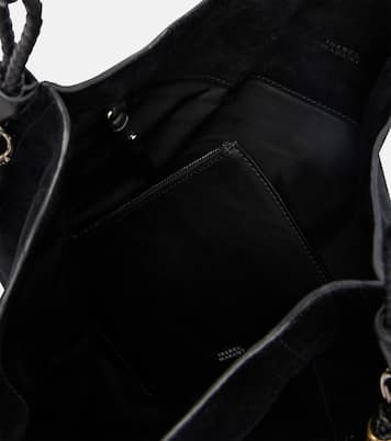 Schultertasche Oskan Small aus Veloursleder | Isabel Marant