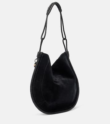Schultertasche Oskan Small aus Veloursleder | Isabel Marant