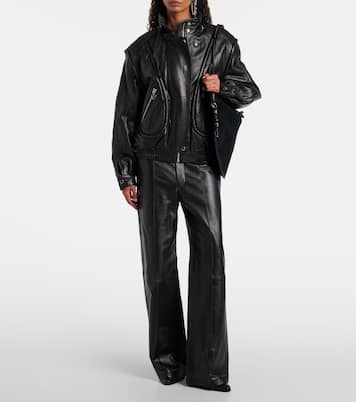 Schultertasche Oskan Small aus Veloursleder | Isabel Marant