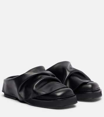 Mini Robin leather mules | The Attico