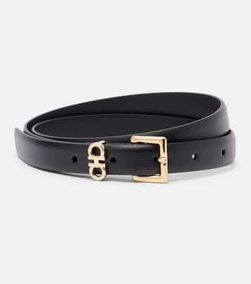 Gancini leather belt | Ferragamo