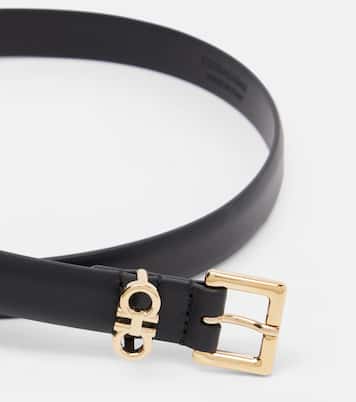 Gancini leather belt | Ferragamo