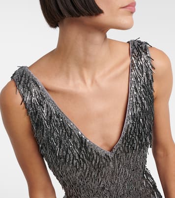 Verziertes Cocktailkleid | Erdem