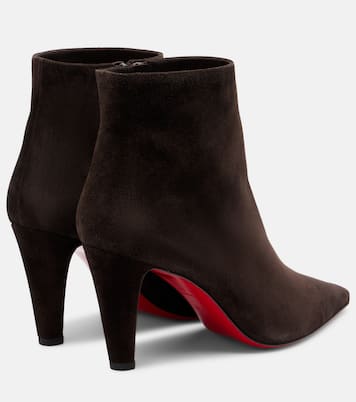 Vibella 85 suede ankle boots | Christian Louboutin