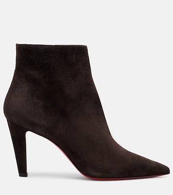 Vibella 85 suede ankle boots | Christian Louboutin
