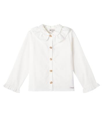 Nien ruffled cotton blouse | Donsje