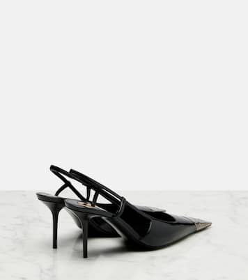 Slingback-Pumps Jeanne 75 aus Leder | Saint Laurent