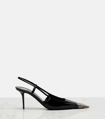 Slingback-Pumps Jeanne 75 aus Leder | Saint Laurent
