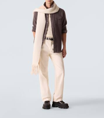 Cashmere shirt with amethyst | God's True Cashmere