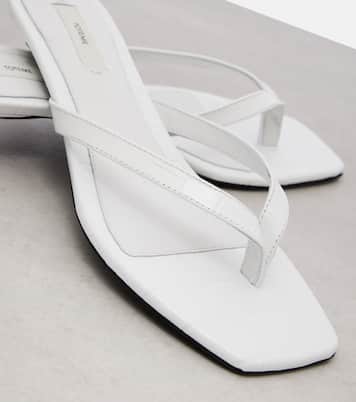 Sandalen aus Leder | Toteme