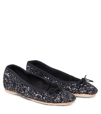 Glitter ballet flats | Cozmo