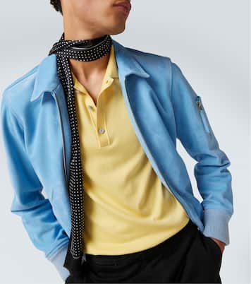 Cotton and silk polo shirt | Tom Ford