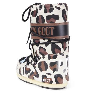 Icon Junior Leopard snow boots | Moon Boot Kids