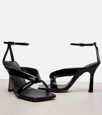 Riva 90 leather sandals | Bottega Veneta