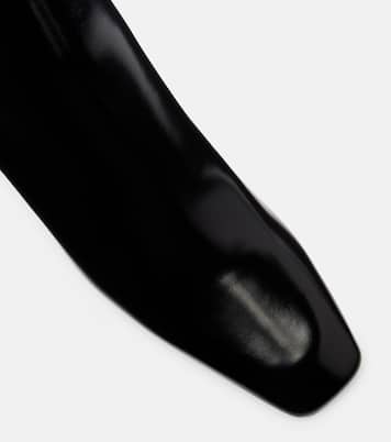 Ankle Boots Bar aus Leder | Toteme