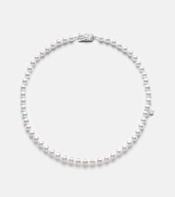 Collana in oro bianco 18kt con perle | Mikimoto
