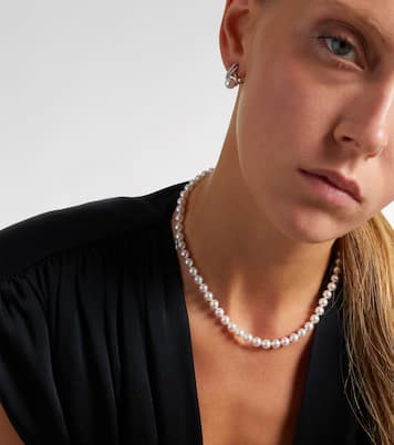 Collana in oro bianco 18kt con perle | Mikimoto