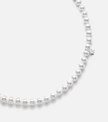 Collana in oro bianco 18kt con perle | Mikimoto