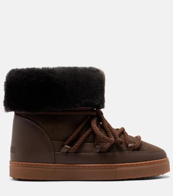 Classic High leather and suede snow boots  | Inuikii