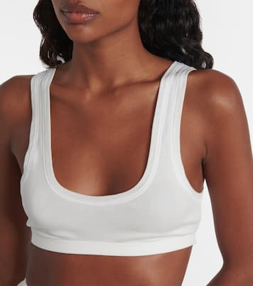 Lillian cotton-blend bralette | Calvin Klein Collection