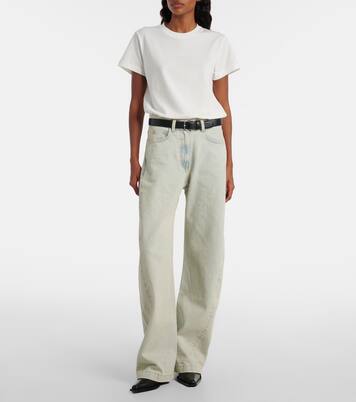 Mid-rise wide-leg jeans | Calvin Klein Collection