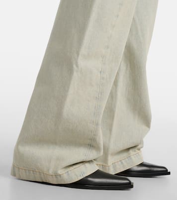 Mid-rise wide-leg jeans | Calvin Klein Collection