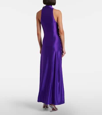 Cocktailkleid aus Satin-Jersey | Rabanne
