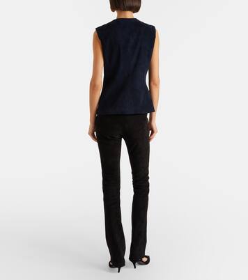 JP Long suede flared pants | Stouls