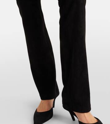 JP Long suede flared pants | Stouls