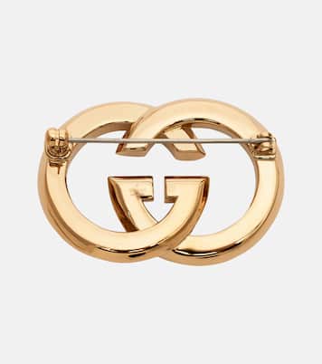 Broche Interlocking G à ornements | Gucci