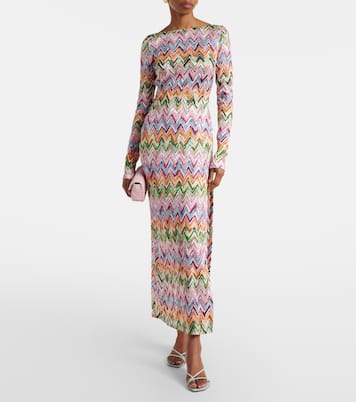 Zigzag maxi dress | Missoni