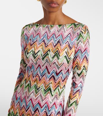 Zigzag maxi dress | Missoni