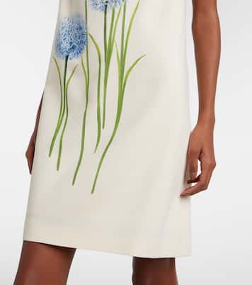 Minikleid Allium aus einem Wollgemisch | Oscar de la Renta