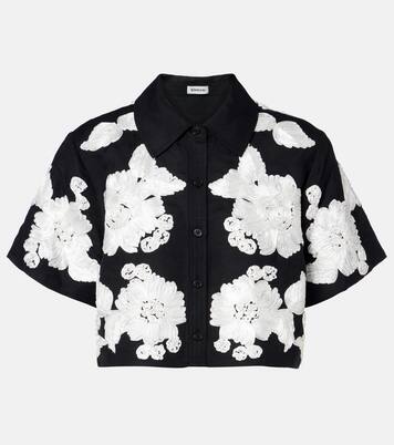 Hemd Callie aus einem Leinengemisch | Simkhai