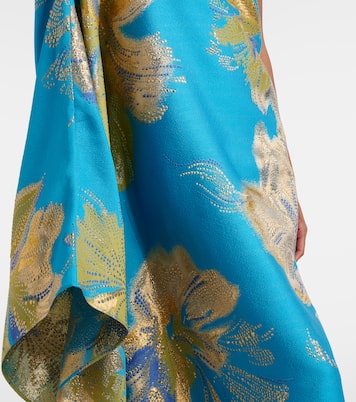Kaftan Hardison Bloom aus Satin | Taller Marmo