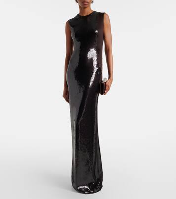 Robe longue à sequins | Christopher Esber