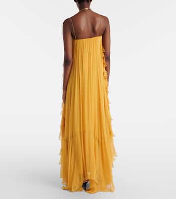 Robe aus Seidenmusselin | Chloé