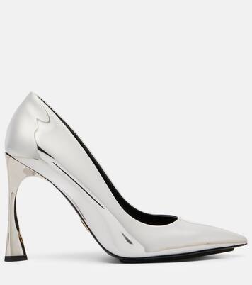 Elsa 103 metallic-effect pumps | Stella McCartney