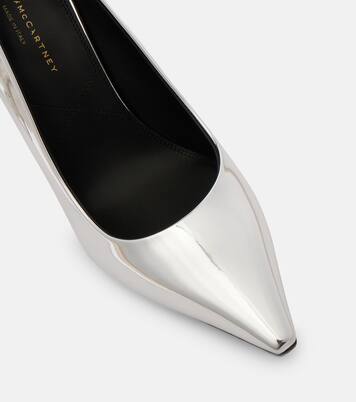 Elsa 103 metallic-effect pumps | Stella McCartney